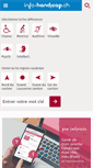 Mobile Screenshot of info-handicap.ch